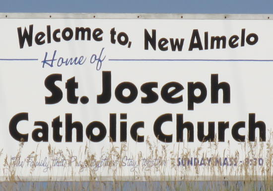 St Joseph Catholic Church - New Almelo, Kansas