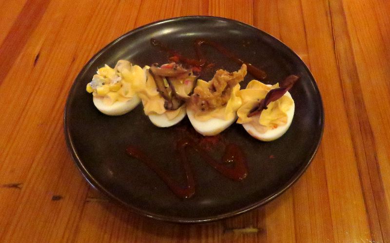 Deviled Eggs - Bourbon and Baker