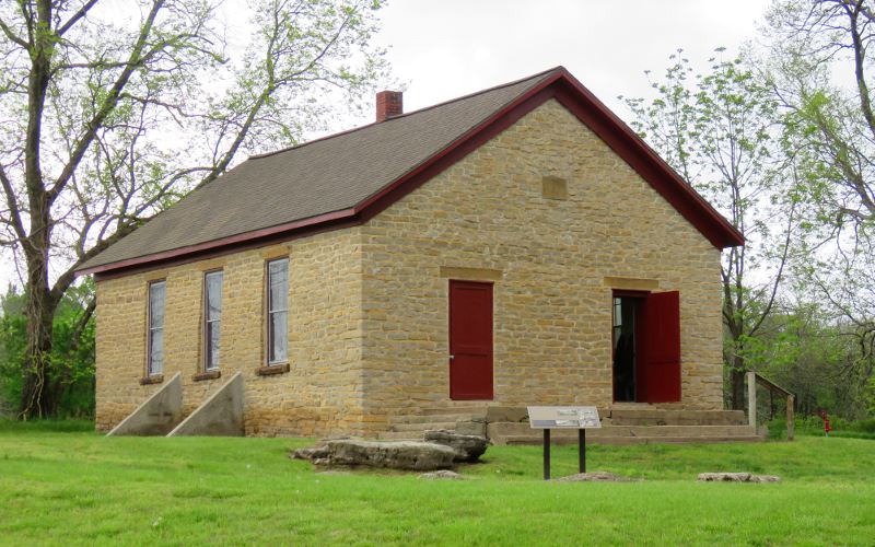 Cato Stone School - Arcadia, Kansas