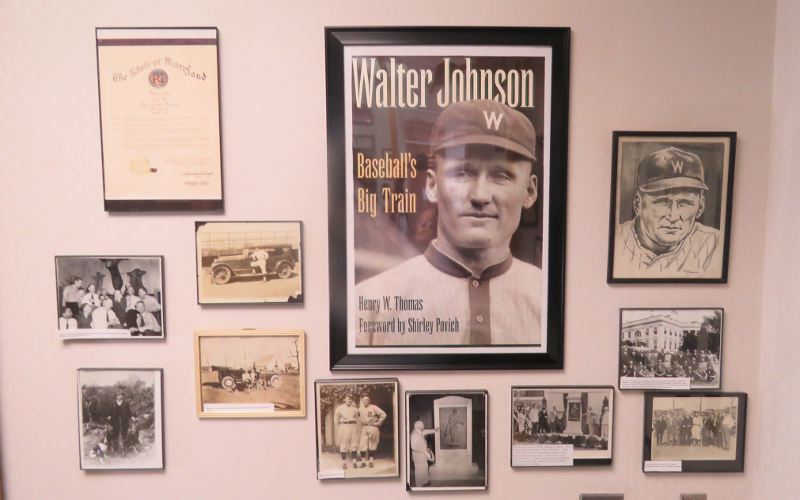 Walter Johnson exhibit