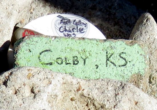 Mingo GC30 The world's oldest active geocache - Colby Kansas