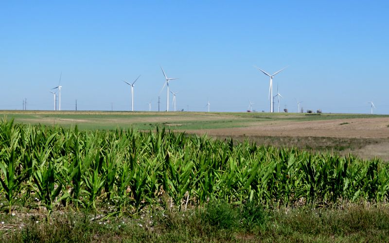 Solomon Forks Wind Project - Kansas windmills