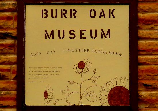 Burr Oak Museum - Burrr Oak, Kansas