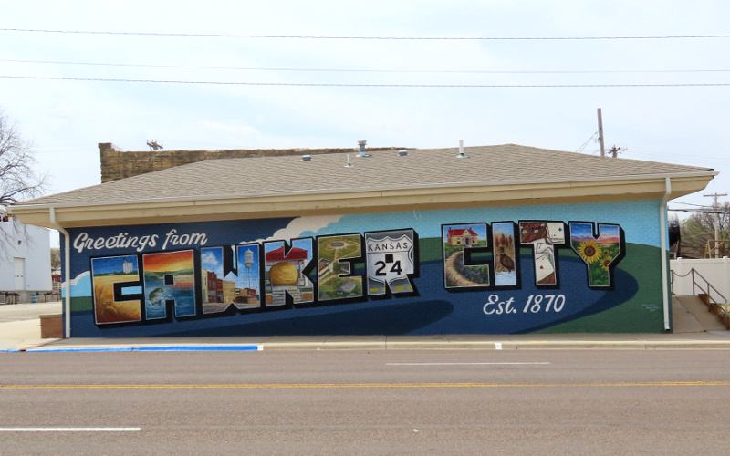 Cawker City, Kansas Mural