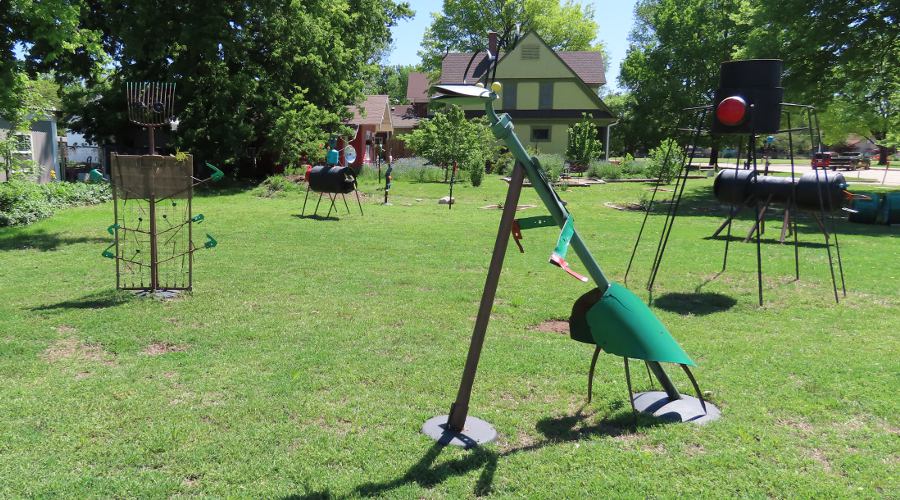 AT Sculpture Garden - Anthony, Kansas