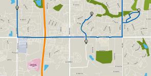 South Johnson County Chrsotmas Display Map 2
