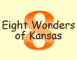Monument Rocks is nominated as one of the eight Wonders of Kansas