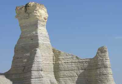 Chalk Pyramids - Monument Rocks