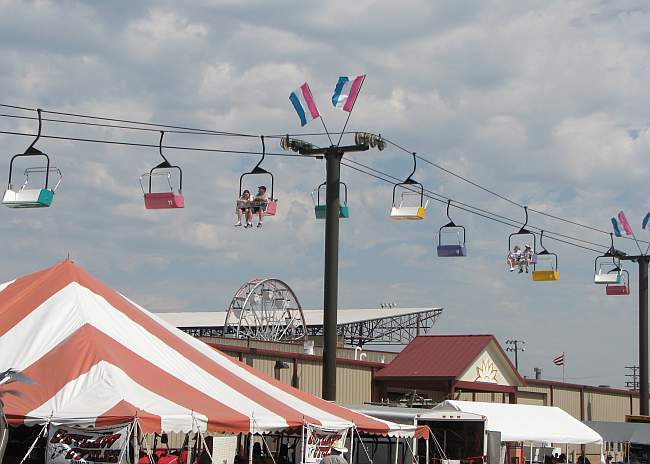 Sky Ride at the Kansas State Fair