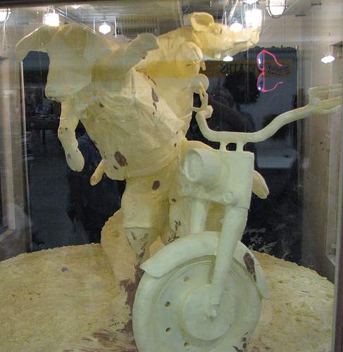 Kansas State Fair butter sculpture