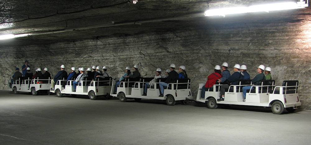 Kansas Underground Salt Museum Strataca Tram