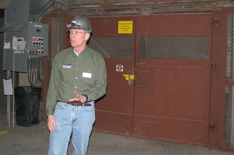 Strataca Salt Mine Museum elevator