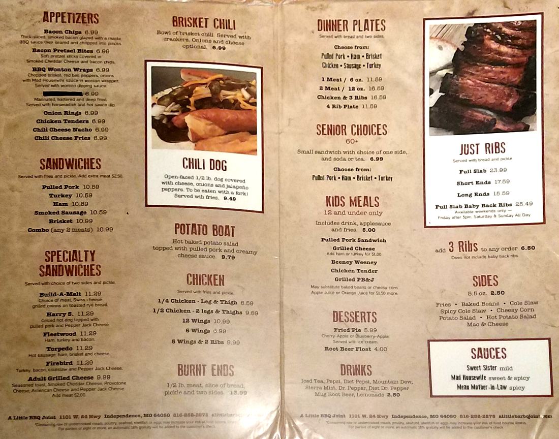 A Little BBQ Joint Independence, Missouri