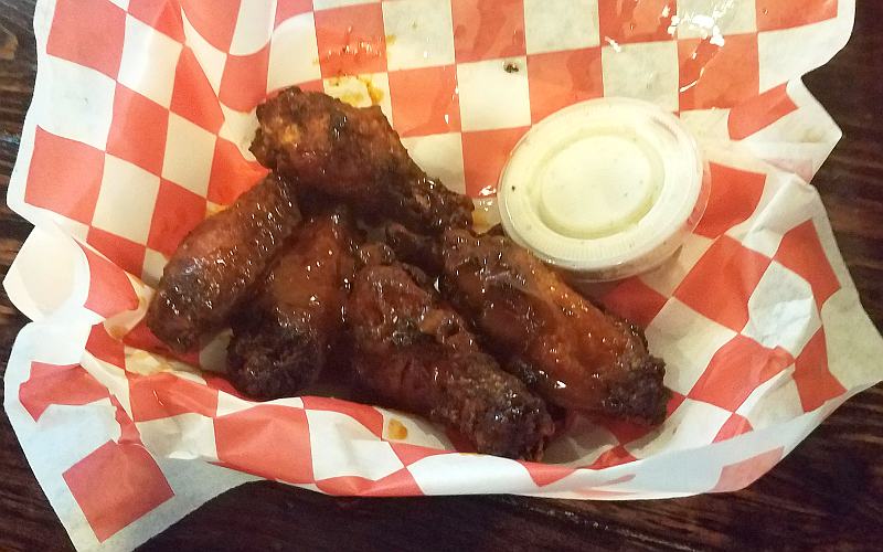Smkied buffalo wings - Hawg Jaw Que and Brew