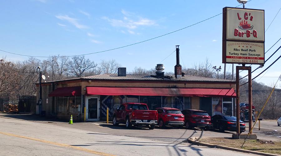 LC's Bar-B-Q on Blue Parkway in Kansas City, Missouri