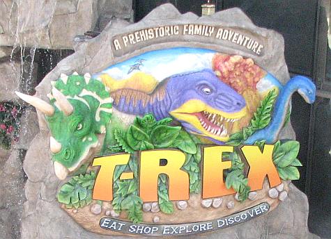 T-Rex Cafe in Legends at Village West - Kansas City, Kansas