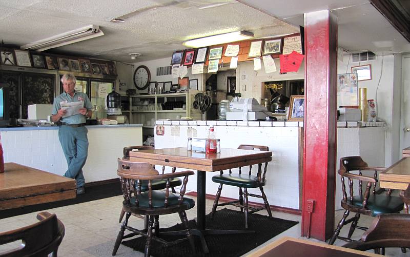 Mr. Epp's dining room and counter