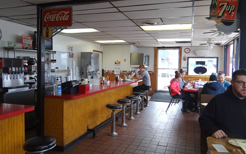 Dagwood's Cafe counter - Kansas City, Kansas