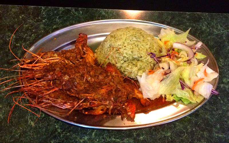 Sauteed Prawns at Jarocho Pescados Y Mariscos