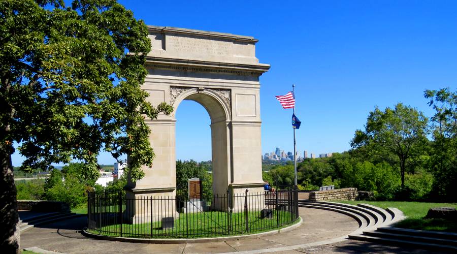 Rosedale Memorial Arch - Kansas City, Kansas
