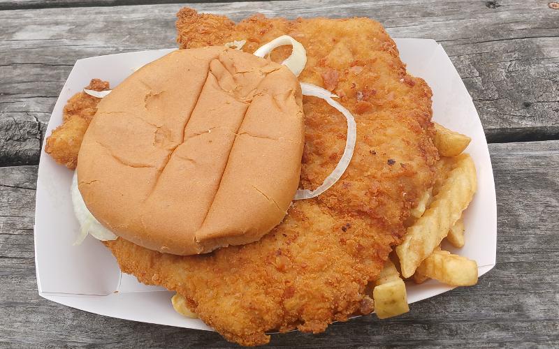 Pork Tenderloin at Christy's Tasty Queen