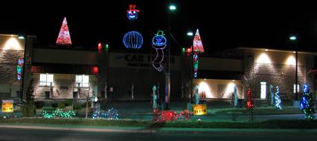 Falcon Valley Speedy Car  Wash Christmas display