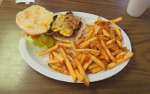 Cheeseburger at the St. Paul Cafe