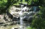 Chase Lake Waterfall