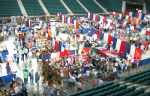 Exhbit Hall at Cider Days Fall Festival in Topeka, Kansas