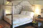 Canopy bed in Richard Howe House in Emporia