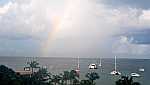 Rainbow at the Radisson Resort in Aruba