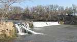 Drury Dam waterfall Caldwell, Kansas