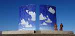 Blue Sky Sculpture - Newton, Kansas