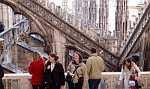 roof of the Duomo di Milano - Milan, Italy