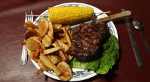 Buffalo steak - Bunker Hill Cafe