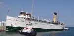 SS Keewatin ferry in Mackinaw City