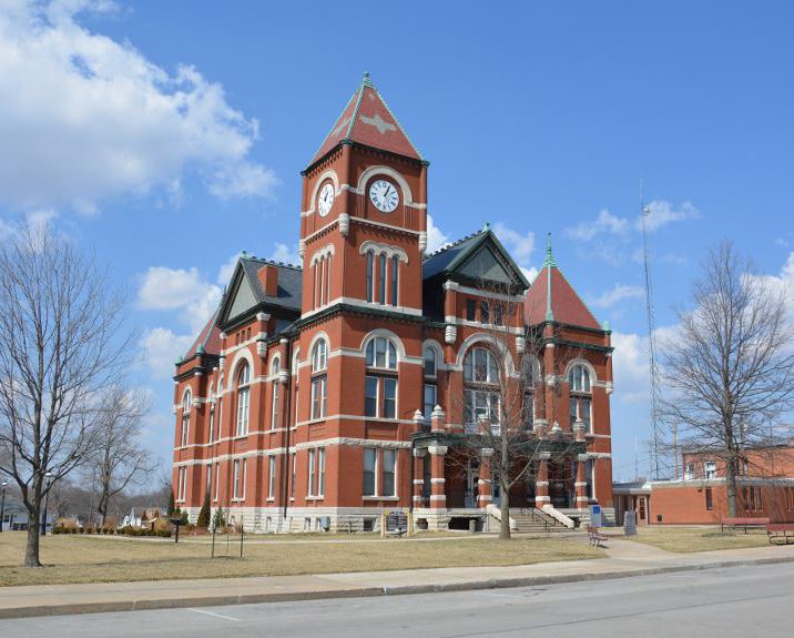 Miami County Courthouse in Paola, Kansas