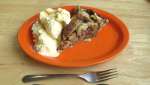 Apple pie at The Cafe in Winona, Kansas