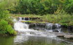 Rock Creek Lake Waterfall - Fort Scott, Kansas