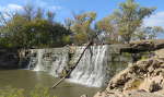 Slate Creek Dam Falls - Wellington, Kansas