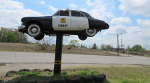 Sheriff car fromt he movie cars - Galena, Kansas
