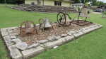 Bells in a Salina, Kansas yard