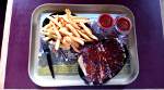 Short end and fries - Gate's BBQ