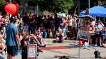 Sara Twister - Acrobatic Archery at the Lawrence Busker Festival