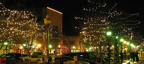 Massachusetts Street Christmas Lights