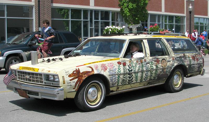 John Bowden art car