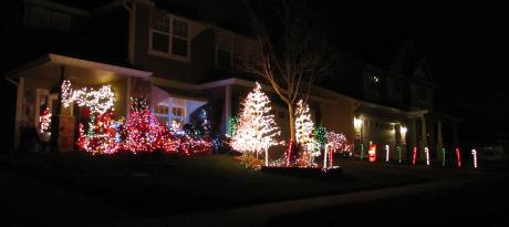 LaPond family Christmas light display - Lawrence, Kansas