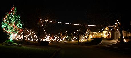 Wildwood Drive and Woodridge Crive Christmas lights