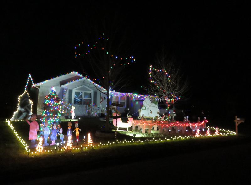 Lawrence Kansas Christmas Light Display Tour