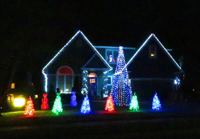 Lawrence Kansas Christmas Light Display Tour
